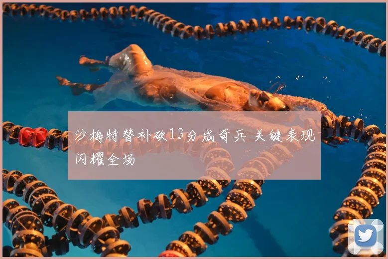 沙梅特替补砍13分成奇兵 关键表现闪耀全场