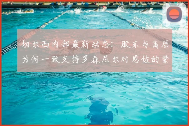 切尔西内部最新动态:股东与高层为何一致支持罗森尼尔对恩佐的禁赛决定?